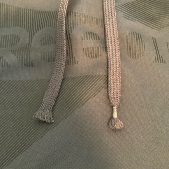 Reebok Play Dry Stay Warm Dark Grey Men’s Training Hoodie Size Large - Picture 7 of 11